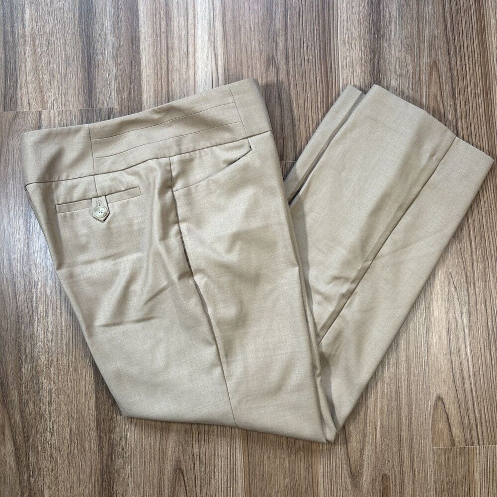 The Limited Cassidy Fit Tan Dress Pants (Women’s 12) Brown Dress / Work Slacks